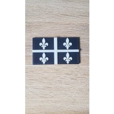 Akaslan Plastik Quebec Bayrağı Drapeaux Du Québec (Bu Ürün Sadece Plastik Parçadır - Almadan Önce Soru Sorabilirsiniz)