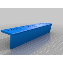 Akaslan Plastik Özelleştirilebilir Masa Isim Plakası 3D Baskı (Bu Ürün Sadece Plastik Parçadır - Almadan Önce Soru Sorabilirsiniz)