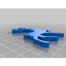 Akaslan Plastik Gözlü Geyik 3D Baskı (Bu Ürün Sadece Plastik Parçadır - Almadan Önce Soru Sorabilirsiniz)