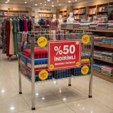 Güney Raf Profil Ayaklı Sepet 60X80XH80