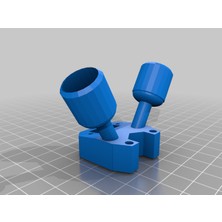 Akaslan Plastik Quadmula F3 5 Walksnail V3 Çift Anten (Bu Ürün Sadece Plastik Parçadır - Almadan Önce Soru Sorabilirsiniz)