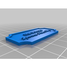 Akaslan Plastik Kişiye Özel Isim Plakası (Bu Ürün Sadece Plastik Parçadır - Almadan Önce Soru Sorabilirsiniz)