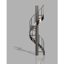 Akaslan Plastik '- Spiral Merdiven Kitap Nook Ölçeği (Bu Ürün Sadece Plastik Parçadır - Almadan Önce Soru Sorabilirsiniz)