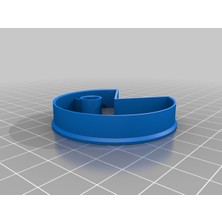 Akaslan Plastik Pac Man Kurabiye Kesici (Bu Ürün Sadece Plastik Parçadır - Almadan Önce Soru Sorabilirsiniz)