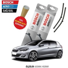 Peugeot 308 2017 Silecek Takımı Bosch Aero-Eco Serisi
