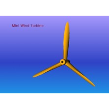 Akaslan Plastik Mini Rüzgar Türbini (Bu Ürün Sadece Plastik Parçadır - Almadan Önce Soru Sorabilirsiniz)