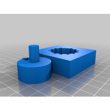 Akaslan Plastik M10 30 Blockmit Soğuk Cüzdan Yıkama Damga Aparatı (Bu Ürün Sadece Plastik Parçadır - Almadan Önce Soru Sorabilirsiniz)