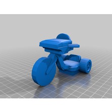 Akaslan Plastik Şövalye Sürücü Büyük Tekerlek (Bu Ürün Sadece Plastik Parçadır - Almadan Önce Soru Sorabilirsiniz)