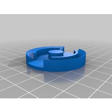 Akaslan Plastik LED Neopiks Halka Işık Adaptörü Baddeley R2 Holoprojektör Için 3D Baskı (Bu Ürün Sadece Plastik Parçadır - Almadan Önce Soru Sorabilirsiniz)