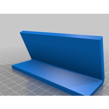 Akaslan Plastik Özelleştirilebilir Masa Isim Plakası 2 3D Baskı (Bu Ürün Sadece Plastik Parçadır - Almadan Önce Soru Sorabilirsiniz)