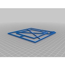 Akaslan Plastik '- Kare ve Konik Büyü Şablonu (Bu Ürün Sadece Plastik Parçadır - Almadan Önce Soru Sorabilirsiniz)