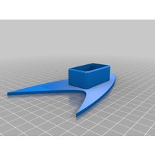 Akaslan Plastik Stand For Discovery Phaser By Sdmeier - Sdmeier Tarafından Discovery Phaser Için Stand 3D Baskı (Bu Ürün Sadece Plastik Parçadır - Almadan Önce Soru Sorabilirsiniz)