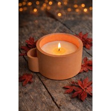 Dekoratif Mum Kibrit Hazneli Tasarım Mum – Minimal Ev Dekoru Şık Ortam Mum