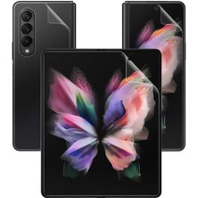 Samsung Galaxy Z Fold 4 Uyumlu Zore Narr Tpu Ön Arka Body Ekran Koruyucu