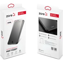 Apple iPhone Xs Uyumlu Zore Anti-Dust Mat Privacy Temperli Ekran Koruyucu