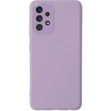 Hnrlishp Newface  Galaxy A53 5g Kılıf Lansman Glass Kapak - Lila