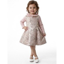 Grata Kız Çocuk Elbise 3-12 Ay 2513 Pembe