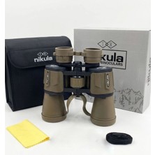 Zenvia 20×50 – Geniş Ön Mercekli – 1000M/56M El Dürbünü – Çöl Rengi