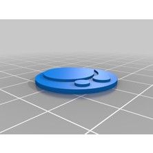 Akaslan Plastik Salve Token Zar Tahtı Maceraları 3D Baskı (Bu Ürün Sadece Plastik Parçadır - Almadan Önce Soru Sorabilirsiniz)