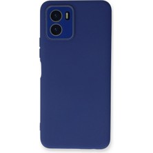 Hnrlishp Newface Vivo Y15S Kılıf Lansman Glass Kapak - Sky Blue