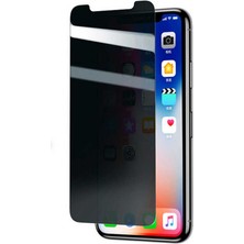 Apple iPhone Xr Uyumlu Zore Rika Premium Privacy Temperli Cam Ekran Koruyucu