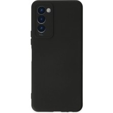 Hnrlishp Newface Tecno Camon 18 Kılıf Nano Içi Kadife Silikon - Siyah