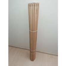 Bir Sürü Eşya Pak Market 2 Adet Ahşap Mop Sapı Sağlam Fırça Sapı Vileda Sapı