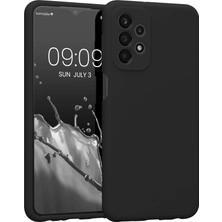 Hnrlishp Newface  Galaxy A73 5g Kılıf First Silikon - Siyah