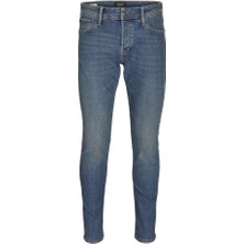 Jack & Jones Glenn Erkek Jean Pantolon Tapered Fit Normal Bel Pamuk Denim 12259084
