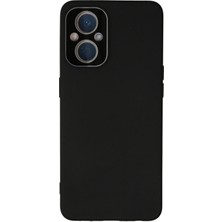 Hnrlishp Newface  Reno 7 Lite Kılıf Lansman Glass Kapak - Siyah