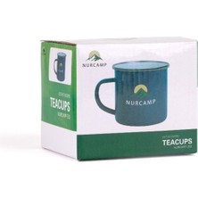 Emaye Kupa 330 ml Yeşil Karavan | Nurcamp