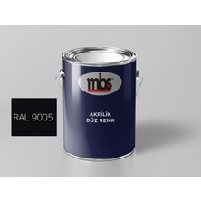 Akrilik 2k Boya RAL9005 Siyah