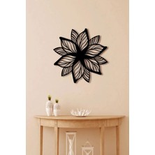 Sscnc Dekoratif Lazer Kesim Duvar Tablosu - 40X40 cm Modern Ahşap Dekoru