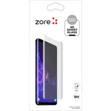 Samsung Galaxy Note 9 Uyumlu Zore 3D Short Glass Ekran Koruyucu