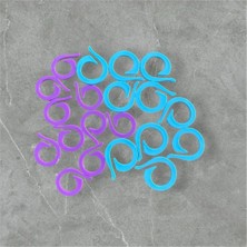 Duck Hoby 20 Adet Salyangoz Ilmek Tutucu, Ilmek Belirleyici