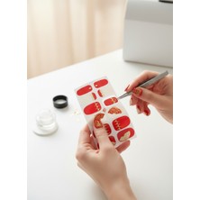BBeauty Jel Tırnak Etiketi Kendinden Kolay Yapışkanlı Desenli Uvsiz Gel Nail Stricker