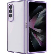 Hnrlishp Newface  Galaxy Z Fold 4 Kılıf Fold Element Kapak - Mor