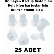 Oratek Hp Photosmart C5283 /hp 350 Siyah ve Renkli Kartuş dolumu Için Özel Kartuş Tıpası  25 Adet