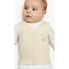 Neavita Bistyle Yelek Çift Taraflı With You Family Bej - Ekru