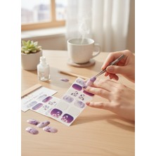 BBeauty Jel Tırnak Etiketi Kendinden Kolay Yapışkanlı Desenli Uvsiz Gel Nail Stricker