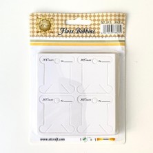 Duck Hoby 56 Adet Muline ve Iplik Sarma Kartı, Kartonu