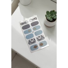 BBeauty Jel Tırnak Etiketi Kendinden Kolay Yapışkanlı Desenli Uvsiz Gel Nail Stricker