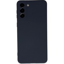 Hnrlishp Newface  Galaxy S21 Plus Kılıf Nano Içi Kadife Silikon - Lacivert