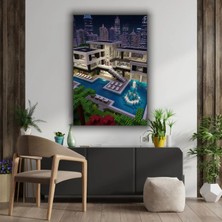 Minecraft | Oyun | Game | Gaming Temalı Dekoratif Cam Tablo