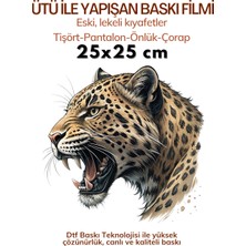 spldizayn Ütü ile Yapışan Dtf Transfer Baskı Kağıdı Tişört Pantolon Fotoğraf Baskısı 25X25 cm