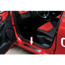 DRY Oto Aksesuar Renault Clio Uyumlu 4 Kapı Eşiği
