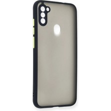 Hnrlishp Newface  Galaxy A11 Kılıf Montreal Silikon Kapak - Lacivert