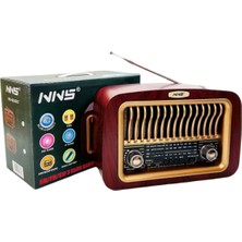 Çetiner Group® Taşınabilir Klasik Am/fm/sw Transistör Retro Nostaljik Radyo USB Şarjlı