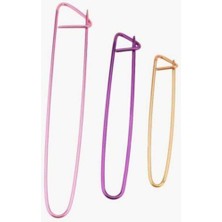 Duck Hoby 3 Adet Örgü Ilmek Ayracı, Ilmek Bekletme Çengelli Iğne