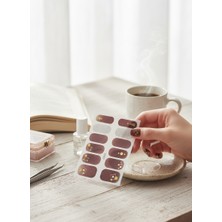 BBeauty Jel Tırnak Etiketi Kendinden Kolay Yapışkanlı Desenli Uvsiz Gel Nail Stricker